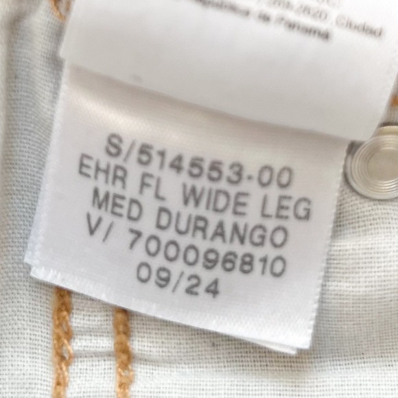 Old Navy Extra High Rise Sky-Hi Wide Leg Jeans Womens 4 - Picture 9 of 9